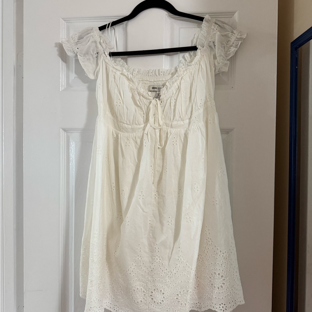 Urban Outfitters White Mini Dress
